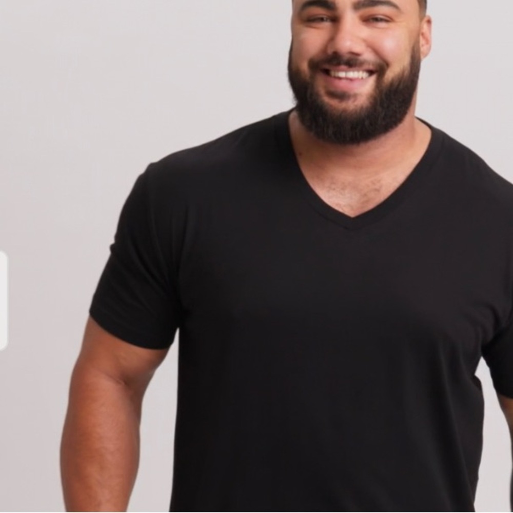 Gildan Black Short Sleeve Men's Tee